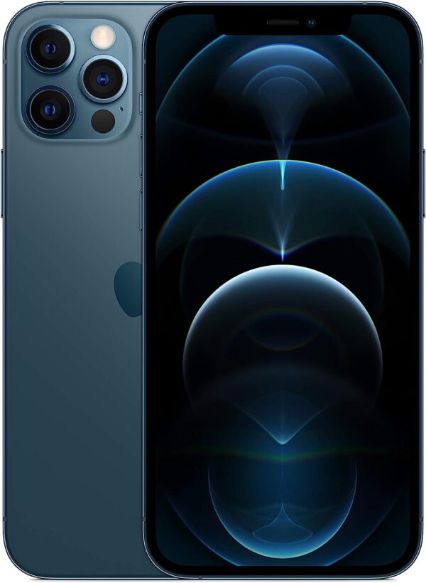 Apple iPhone 12 Pro (128 GB) - Ocean Blue (Renewed)